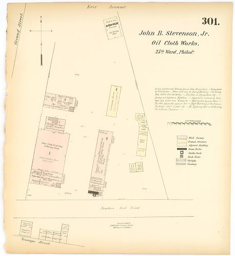 John B. Stevenson, Jr. Oil Cloth Works, Hexamer General Surveys, Volume 4