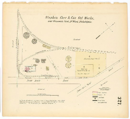 Stephen Carr & Co.'s Oil Works, Hexamer General Surveys, Volume 4