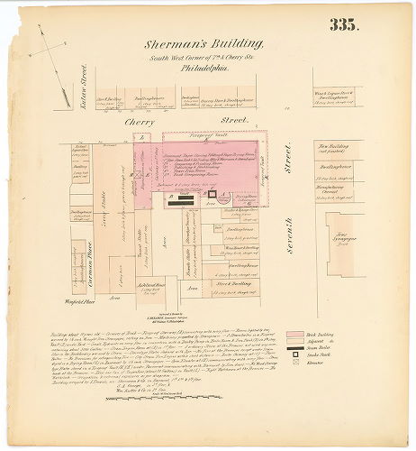 Sherman's Building, Hexamer General Surveys, Volume 4