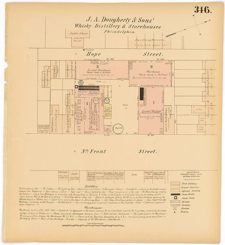 J.A. Dougherty & Sons' Whisky Distillery & Storehouses, Hexamer General Surveys, Volume 4
