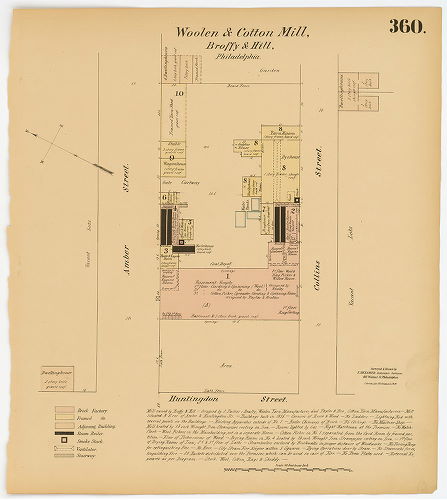 Broffy & Hill Woolen & Cotton Mill, Hexamer General Surveys, Volume 5