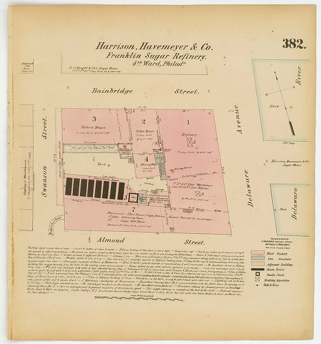 Harrison, Havemeyer & Co. Franklin Sugar Refinery, Hexamer General Surveys, Volume 5