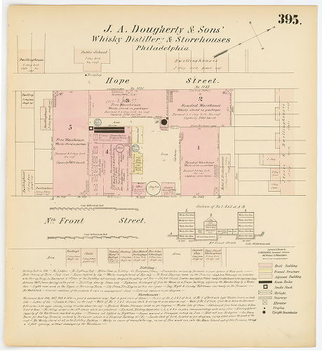 J.A. Dougherty & Sons' Whisky Distillery & Storehouses, Hexamer General Surveys, Volume 5