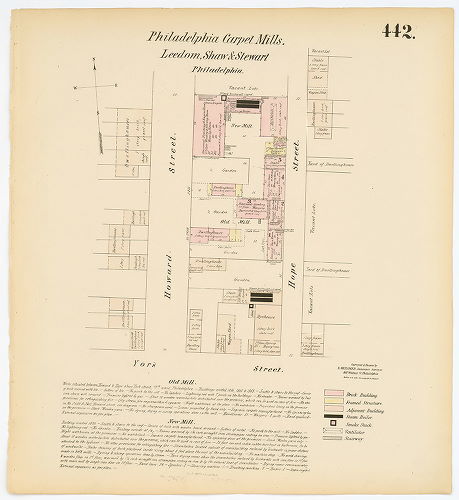 Philadelphia Carpet Mills, Hexamer General Surveys, Volume 5