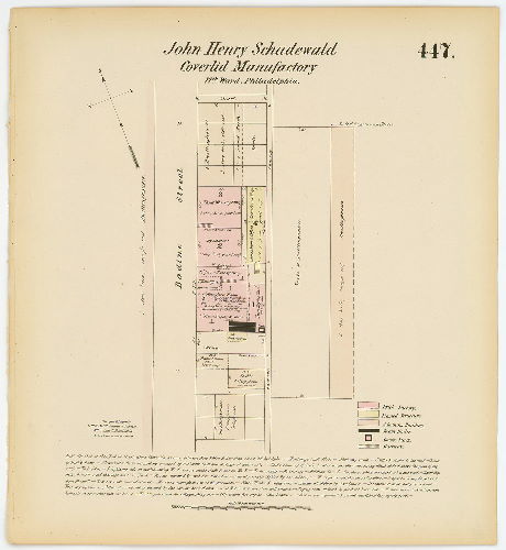 John Henry Schadewald Coverlid Manufactory, Hexamer General Surveys, Volume 5