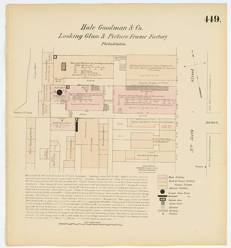 Hale Goodman & Co. Looking Glass & Picture Frame Factory, Hexamer General Surveys, Volume 5