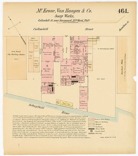 McKeone, Van Haagen & Co. Soap Works, Hexamer General Surveys, Volume 6