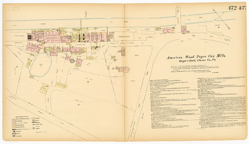 American Wood Paper Co.'s Mills, Hexamer General Surveys, Volume 6