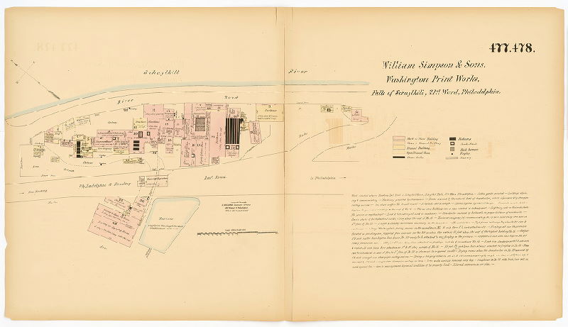Washington Print Works, Hexamer General Surveys, Volume 6