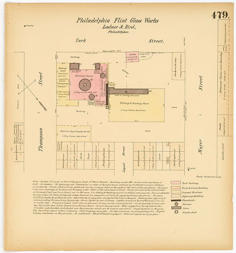 Philadelphia Flint Glass Works, Hexamer General Surveys, Volume 6