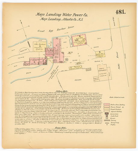 Mays Landing Water Power Co., Hexamer General Surveys, Volume 6