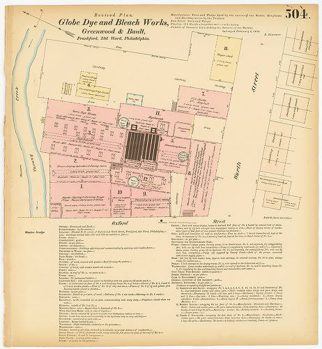 Globe Dye and Bleach Works, Hexamer General Surveys, Volume 6
