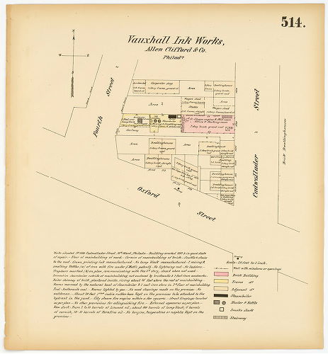Vauxhall Ink Works, Hexamer General Surveys, Volume 6