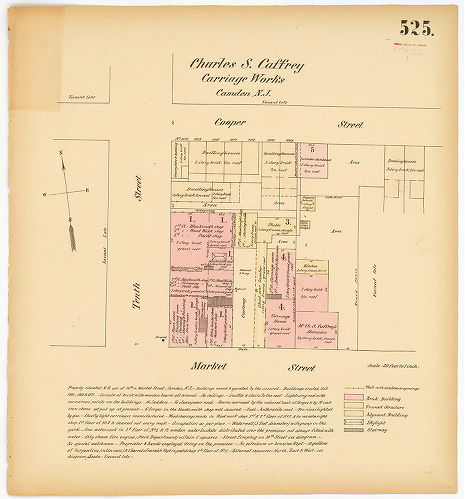 Charles S. Caffrey Carriage Works, Hexamer General Surveys, Volume 6