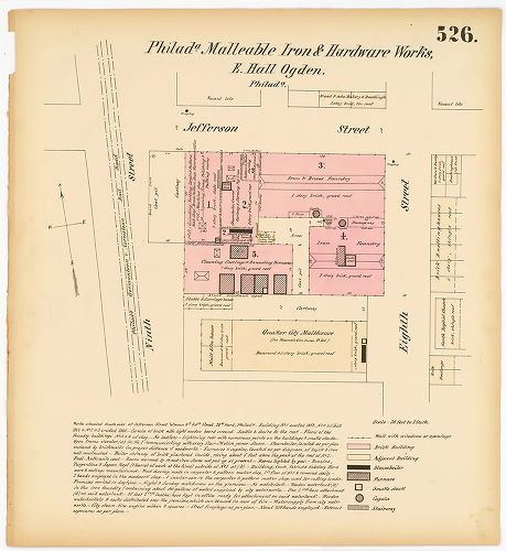 Philadelphia Malleable Iron & Hardware Works, Hexamer General Surveys, Volume 6