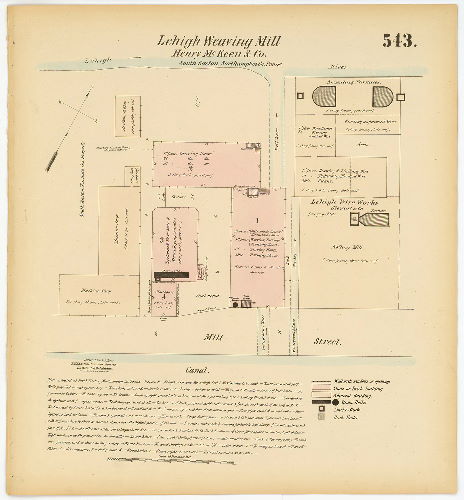 Lehigh Weaving Mill, Hexamer General Surveys, Volume 6