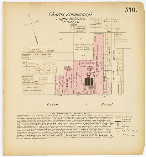 Charles Zimmerling's Sugar Refinery, Hexamer General Surveys, Volume 7