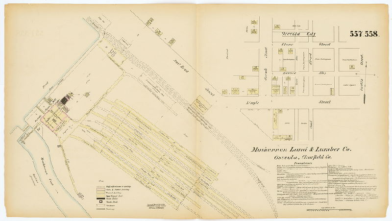 Moshannon Land & Lumber Co., Hexamer General Surveys, Volume 7