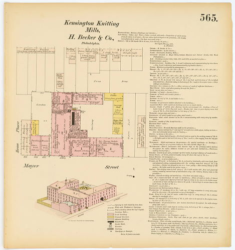 Kensington Knitting Mills, Hexamer General Surveys, Volume 7