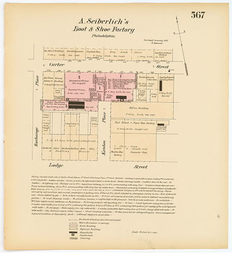 A. Seiberlich's Boot & Shoe Factory, Hexamer General Surveys, Volume 7