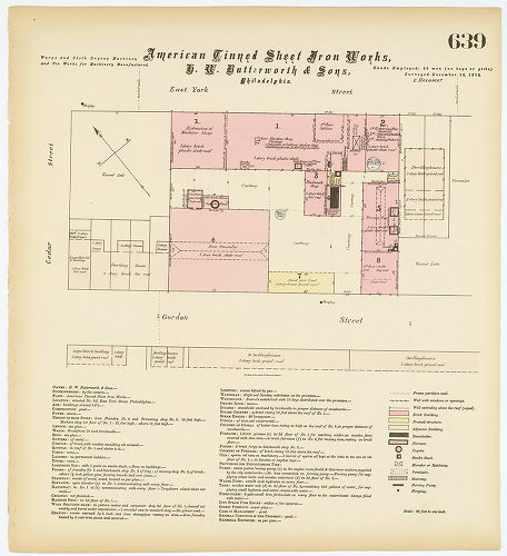 American Tinned Sheet Iron Works, Hexamer General Surveys, Volume 7