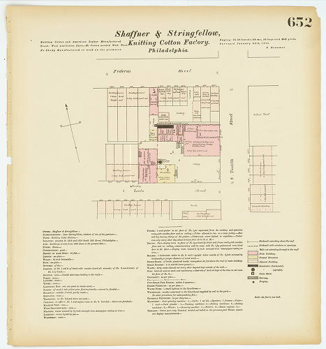 Shaffner & Stringfellow Knitting Cotton Factory, Hexamer General Surveys, Volume 7