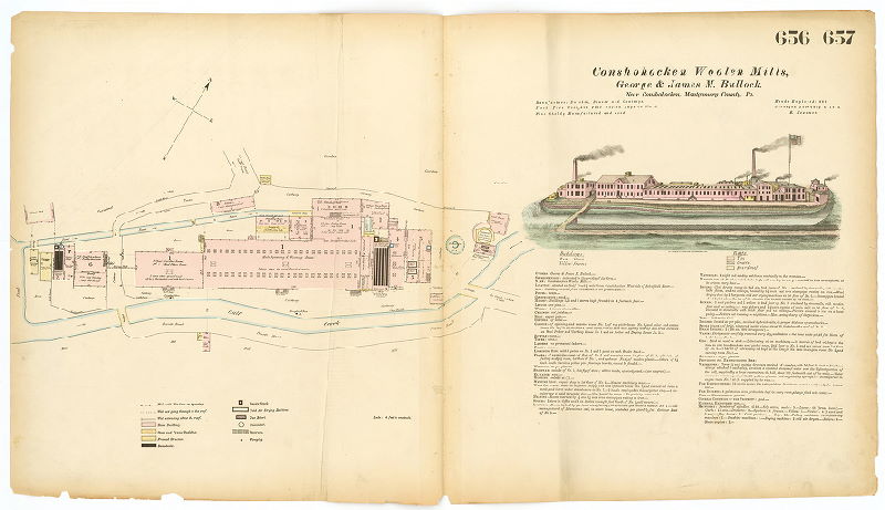 Conshohocken Woolen Mills, Hexamer General Surveys, Volume 8