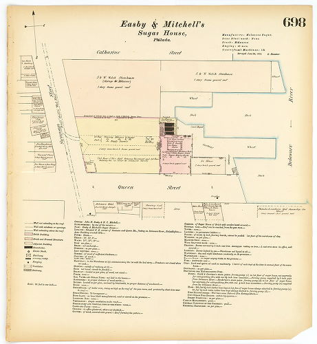 Easby & Mitchell's Sugar House, Hexamer General Surveys, Volume 8