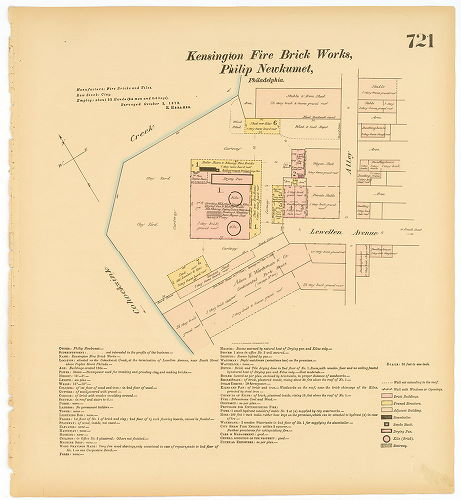 Kensington Fire Brick Works, Hexamer General Surveys, Volume 8