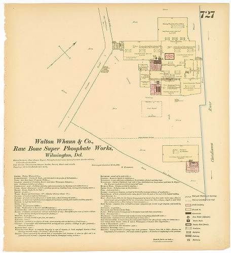Walton Whann & Co. Raw Bone Super Phosphate Works, Hexamer General Surveys, Volume 8