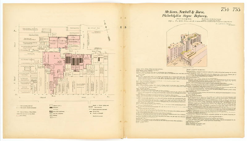 Philadelphia Sugar Refinery, Hexamer General Surveys, Volume 8