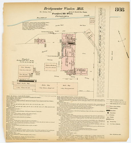 Bridgewater Woolen Mill, Hexamer General Surveys, Volume 9