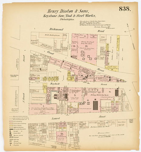 Keystone Saw, Tool & Steel Works, Hexamer General Surveys, Volume 9
