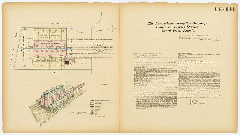 Girard Point Grain Elevator, Hexamer General Surveys, Volume 9