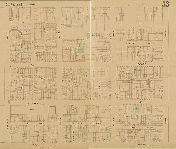 Plate 33, Maps of the City of Philadelphia, vol. 3