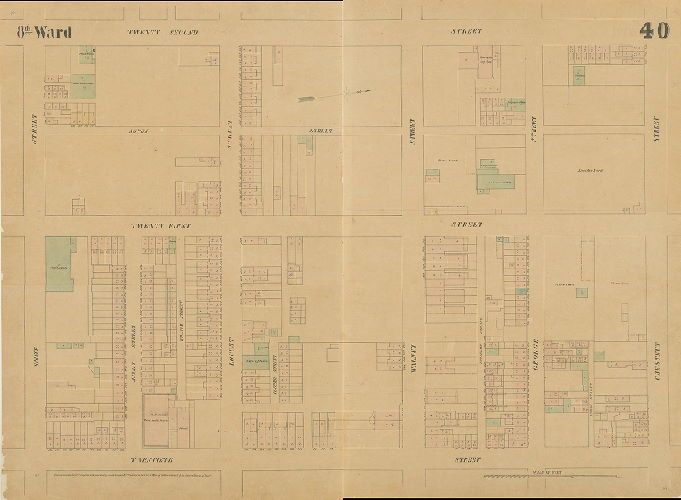 Plate 40, Maps of the City of Philadelphia, vol. 3