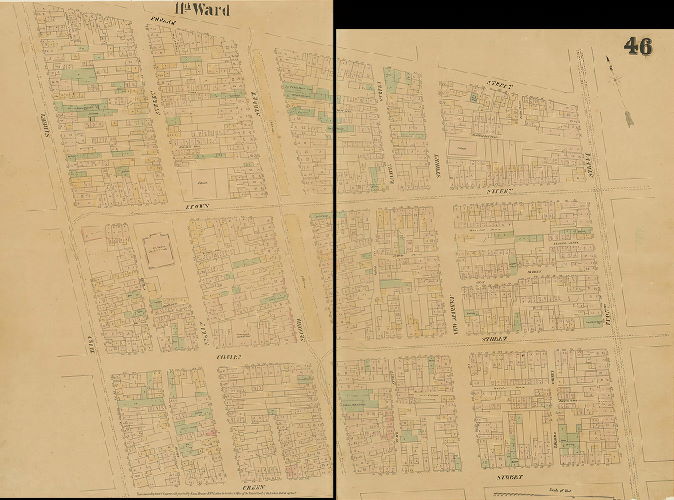 Plate 46, Maps of the City of Philadelphia, vol. 4
