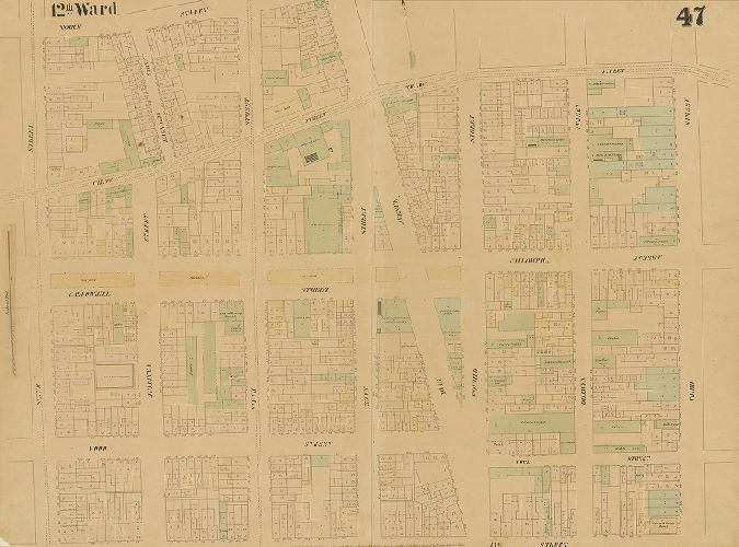 Plate 47, Maps of the City of Philadelphia, vol. 4