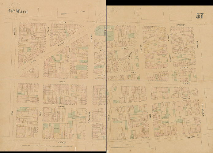 Plate 57, Maps of the City of Philadelphia, vol. 5