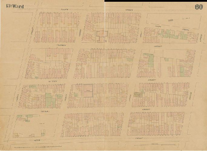 Plate 60, Maps of the City of Philadelphia, vol. 5