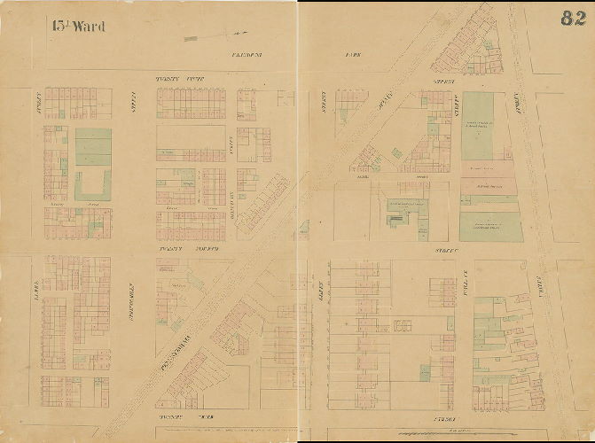 Plate 82, Maps of the City of Philadelphia, vol. 6
