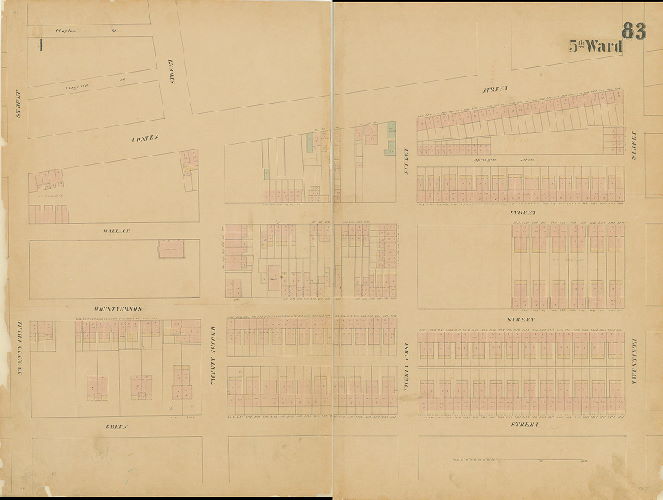 Plate 83, Maps of the City of Philadelphia, vol. 6