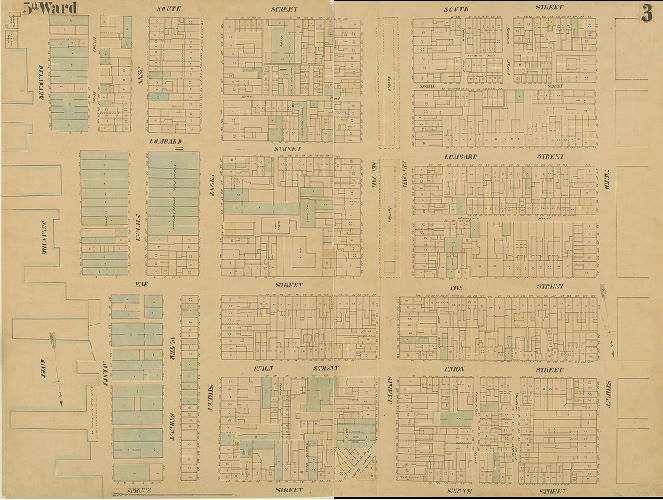 Plate 3, Maps of the City of Philadelphia, vol. 1
