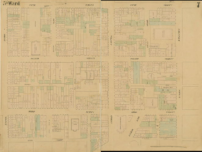 Plate 7, Maps of the City of Philadelphia, vol. 1