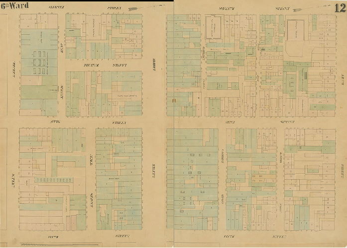 Plate 12, Maps of the City of Philadelphia, vol. 1