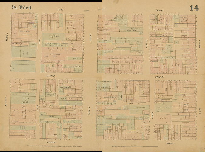 Plate 14, Maps of the City of Philadelphia, vol. 2