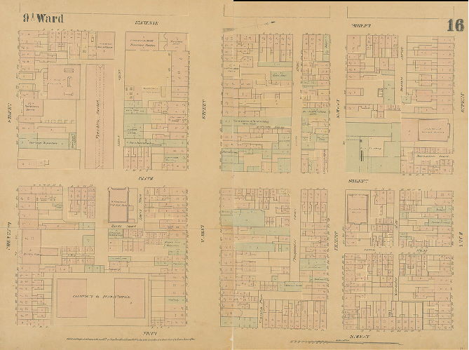 Plate 16, Maps of the City of Philadelphia, vol. 2