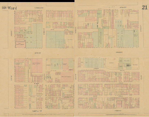 Plate 21, Maps of the City of Philadelphia, vol. 2