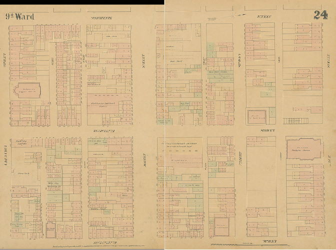Plate 24, Maps of the City of Philadelphia, vol. 2