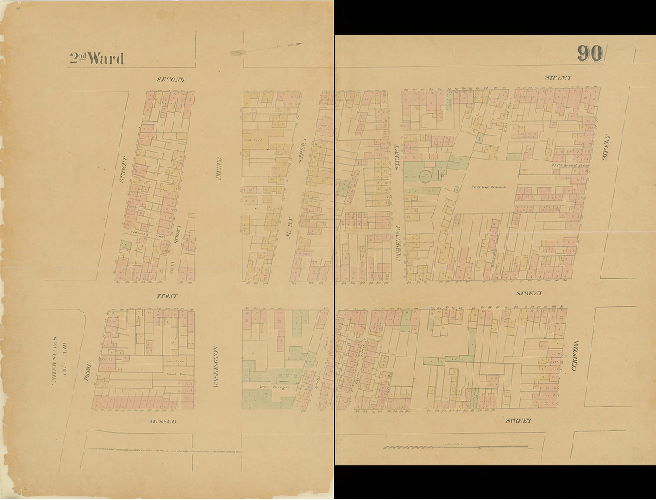 Plate 90, Maps of the City of Philadelphia, vol. 7